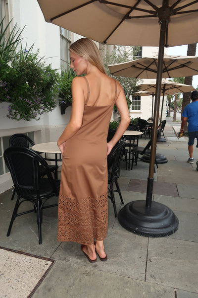 Broder Embroidery Dress