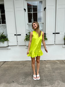 Lime Mini Dress