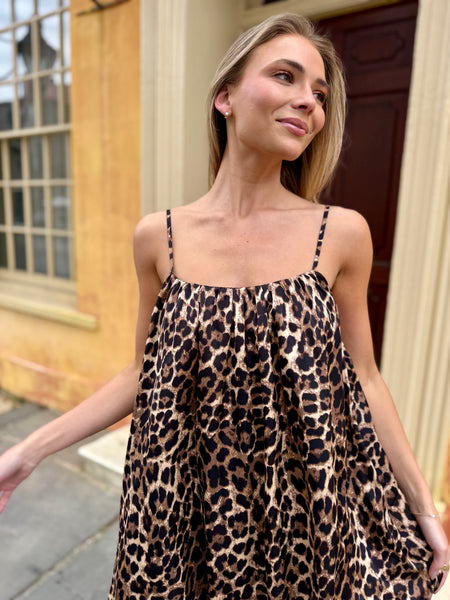 Corbin Leopard Bubble Dress