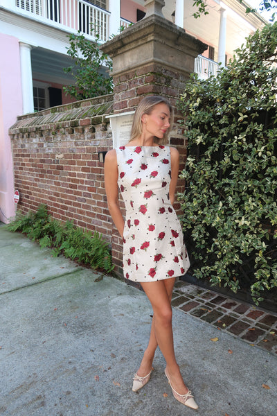 Victoria Rose Dot Dress