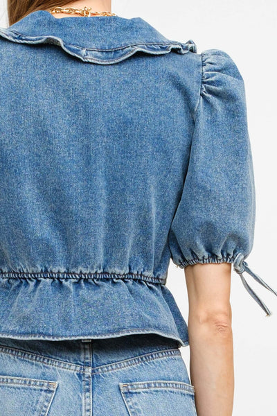 Foster Denim Top