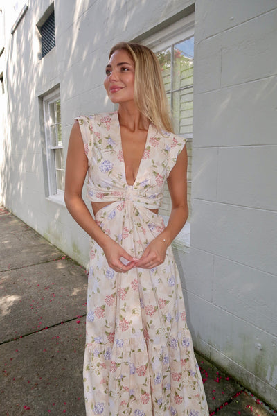 Blair Floral Midi Dress