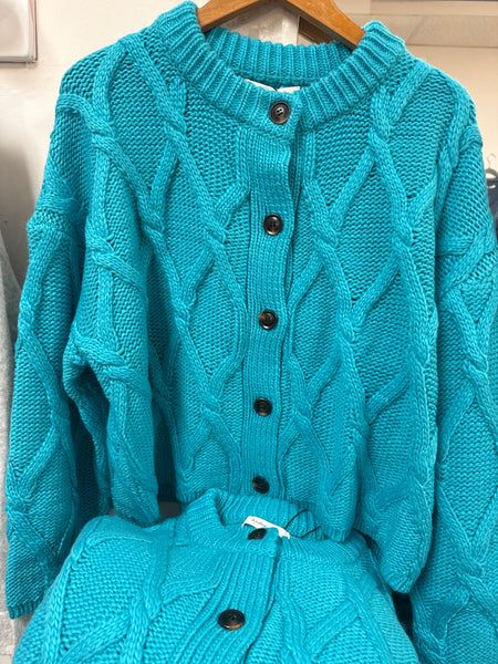 Cable Thick Cardigan