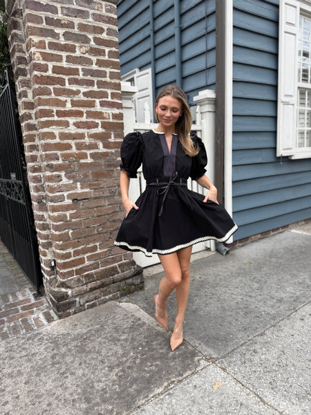 Poppy Black Dress