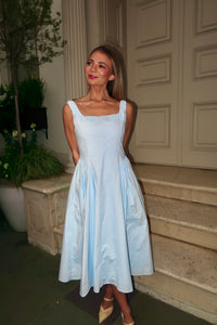 Natalia Light Blue Dress