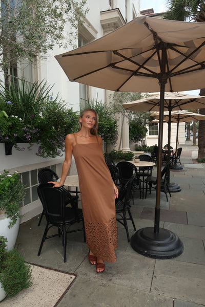 Broder Embroidery Dress