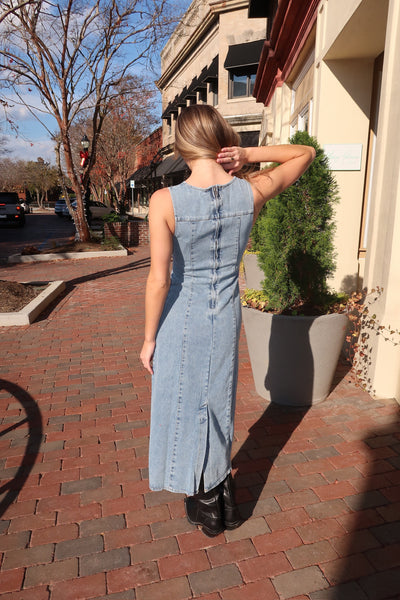 Gisela Light Wash Dress