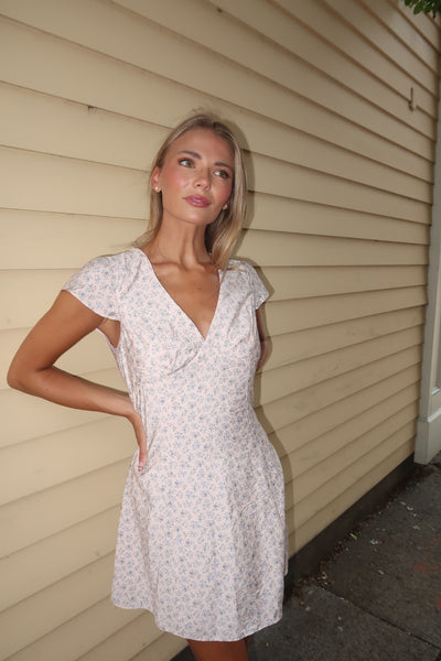 Pink Lavender Babydoll Dress