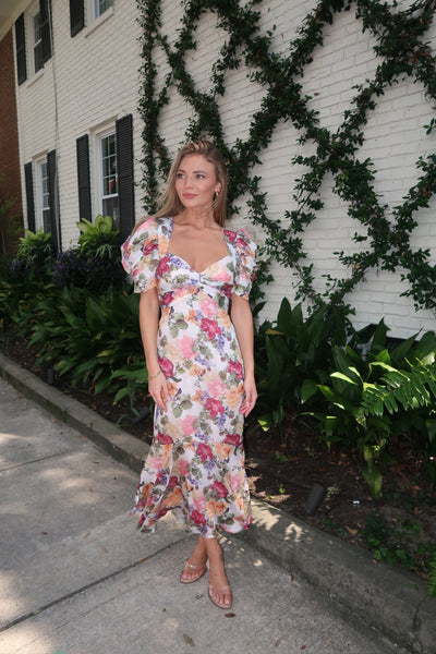 Rita Floral Mermaid Dress