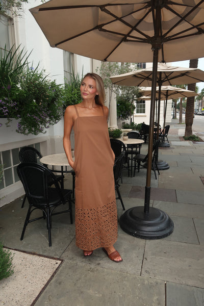 Broder Embroidery Dress