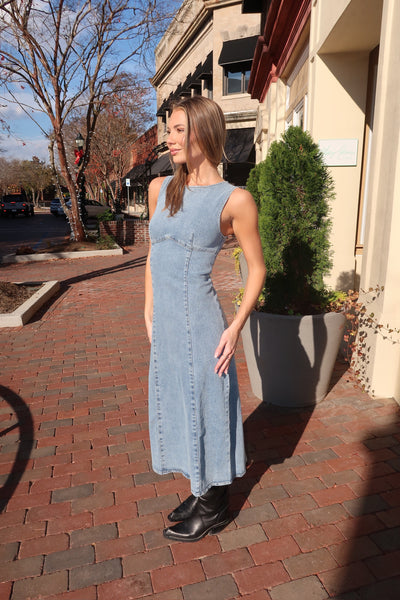 Gisela Light Wash Dress