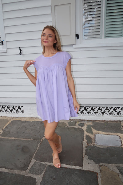 Lila T-shirt Dress