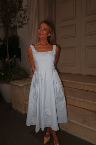 Natalia Light Blue Dress