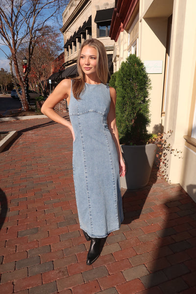 Gisela Light Wash Dress