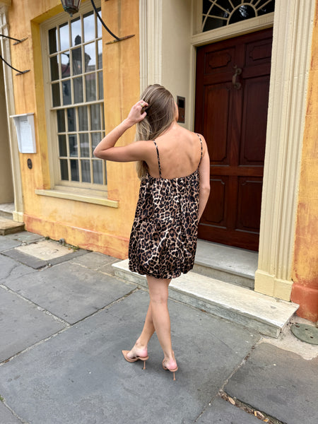 Corbin Leopard Bubble Dress