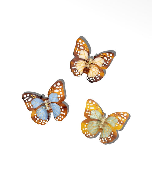Boho Monarch Claw Hair Clip