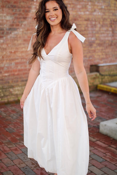 Wren White Dress