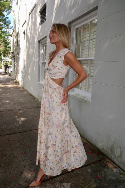 Blair Floral Midi Dress