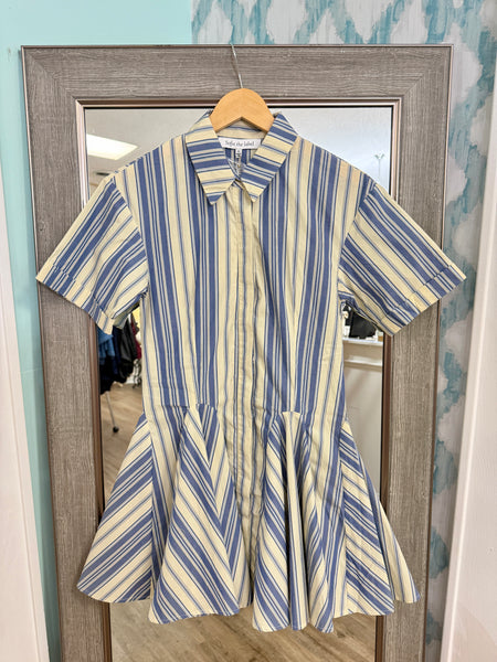 Juniper Blue Stripe Dress