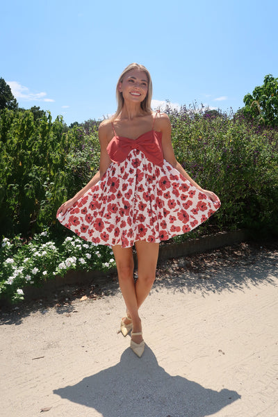 Poppie Floral Mini Dress