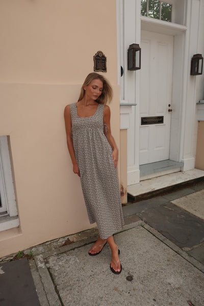 Luella Black Beige Dress