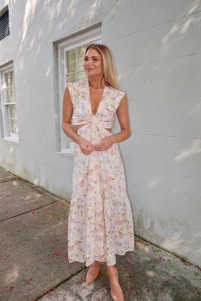 Blair Floral Midi Dress