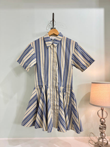 Juniper Blue Stripe Dress