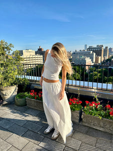 White Maxi Skirt