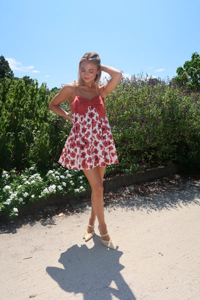 Poppie Floral Mini Dress