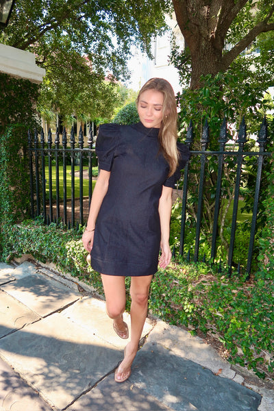 Black Denimness Dress