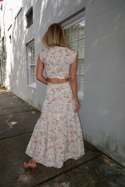 Blair Floral Midi Dress