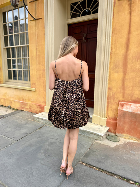 Corbin Leopard Bubble Dress
