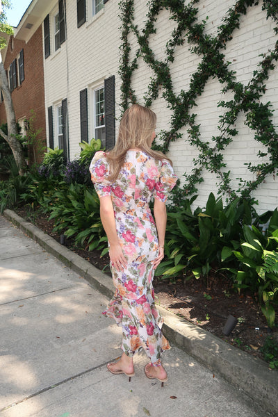 Rita Floral Mermaid Dress