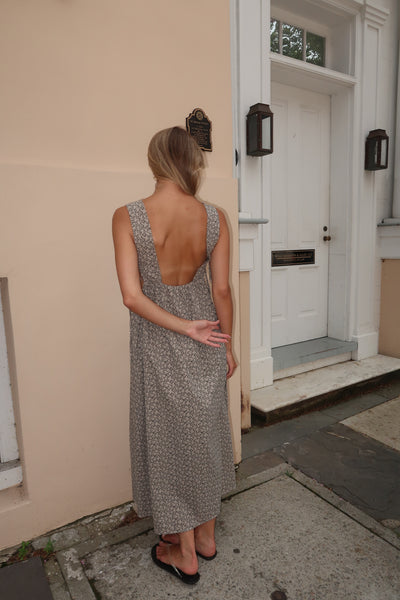 Luella Black Beige Dress