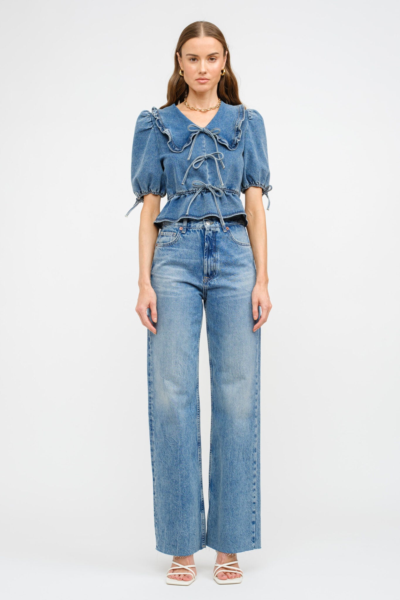 Foster Denim Top