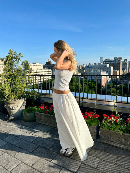 White Maxi Skirt