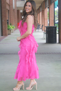 Brooklyn Fuchsia Dress